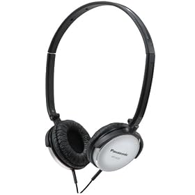 Panasonic RP-HX50E-S - Slim Overband Headphone with Fold Flat Design (Silver)