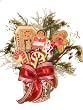 Christmas Joy Cookie Bouquet 5 Cookies