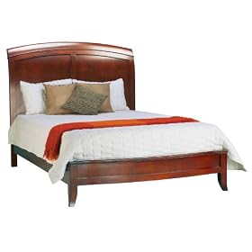 Modus Furniture Brighton Twin Size Low Profile Sleigh Bed, Cinnamon by Modus Furniture