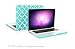 TOP CASE - Quatrefoil/Moroccan Trellis Matte Hard Case Compatible Old Generation MacBook Pro 13-inch with DVD Drive/CD-ROM (A1278/with or Without Thunderbolt) - Hot Blue