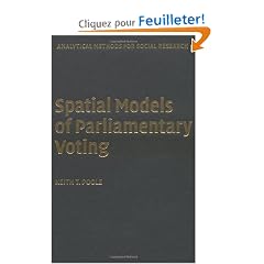 Spatial Models of Parliamentary Voting