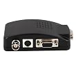 CCTV Camera BNC S-Video VGA to Laptop Computer PC VGA Monitor Converter Adapter Box