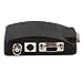 CCTV Camera BNC S-Video VGA to Laptop Computer PC VGA Monitor Converter Adapter Box