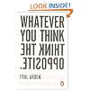 Whatever You Think, Think the Opposite
