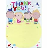 20 Childrens Thank You Sheets and Envelopes