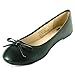 Alpine Swiss Iris Women's Genuine Suede Lined Bow Ballet Flats