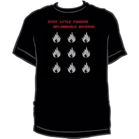 Stiff Little Fingers Inflammable Material Adult T-Shirt