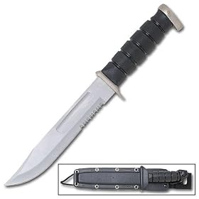 Marine Drop Point Survival Knife by 