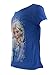 Disney Frozen Elsa Selfie Royal Blue Girls Fitted T-Shirt Sizes 5-12