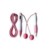 Jump Rope Wireless Digital Jump Rope Fitness Skipping Rope (Pink)
