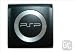 PSP FAT 1000 UMD Ersatzdeckel / Cover in schwarz