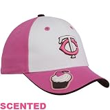New Era Minnesota Twins Preschool Girls Pink-White Scented Cupcake Hat