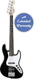 Squier by Fender Affinity Jazz Bass V (5 String), Rosewood Fretboard with Gear Guardian Extended Warranty - Black