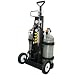 Air Systems MP-4H 16" Width, 42" Height, 21" Depth, 4500psi Multi-Pak 2-Cylinder Bottled Air Cart With Handle Up And 4 Outlet Manifold
