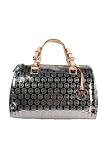 Grayson Large Satchel With MK Logo