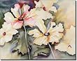 A New Day by Phyllis Neufeld - Flowers Floral Ceramic Accent Tile 8" x 10" Kitchen Shower Backsplash