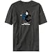 T-Shirt Dark Silver " World's Best Botanist / Comic " Occupations Large
