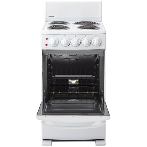 20" Freestanding Electric Range with 4 Coil Burners 2.6 cu. ft. Oven