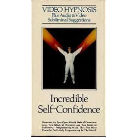 Video Hypnosis with Subliminals: Incredible Self Confidence [VHS]