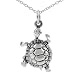Sterling Silver Turtle Necklace