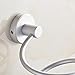 Tenworld Hair Dryer Rack Space Aluminum Bathroom Wall Holder Shelf Storage (B)