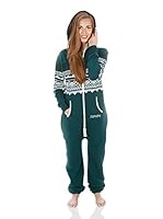 ZIPUPS Mono-Pijama Scandinavia (Verde Oscuro)