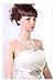 Lefinis Bridal Girl Gothic Rose Flower Braided White Lace Beads Choker Necklace