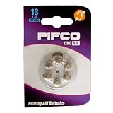 6pk Pifco E13 Zinc Air Hearing Aid Batteries Brand New