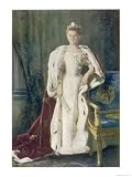 Wilhelmina Queen of Holland Reigned 1890-1948, She Abdicated in Favour of Her Daughter Juliana Stretched Canvas Poster Print