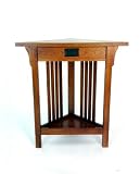 Wayborn Furniture 9009 Corner End Table, Oak