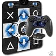 Playstation 2 React Wireless Deluxe Dance Pad and Wirelles Dual Shock Controller Bundle (PS2)