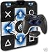 Playstation 2 React Wireless Deluxe Dance Pad and Wirelles Dual Shock Controller Bundle (PS2)