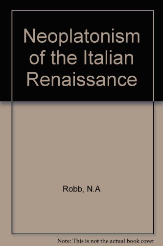 Neoplatonism of the Italian Renaissance,