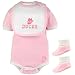 NCAA Majestic Oregon Ducks Infant Girls Pink 3-Piece Logo Creeper, ...