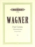 Wesendonck Lieder Wwv 91a - Gesang Hoch, Klavier - 