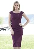 Jessica London Plus Size Classic Cap Sleeve Dress