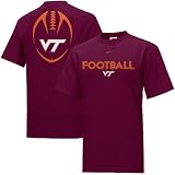 Nike Virginia Tech Hokies Maroon Youth Team Issue T-shirt