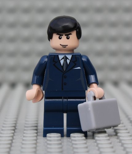 Bruce Wayne w/ Briefcase - LEGO Batman Figure