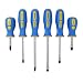 Great Neck 21010 Essentials 6 Piece Sscrewdriver Set with Storage Rack