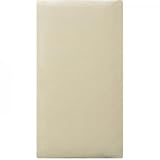 Waterproof Organic Cotton Crib Mattress Cover (Tan) (5.75"H x 27"W x 52"D)