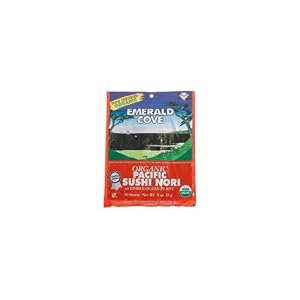 Great Eastern Sun Sushi Nori, Tstd, 10Sht (Pack of 6) by Great Eastern Sun