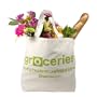 Grocery Tote - Reusable Shopping Bag in Natural Canvas
