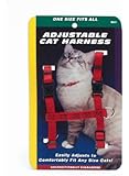 Coastal Pet Products CCP6341RED Nylon Adjustable Figure H Cat Harness, Red