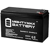 ML8-12 - 12V 8AH Replacement for APC Back-UPS ES 750 UPS Battery - Mighty Max Battery brand product