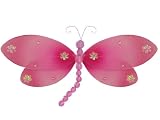 Hanging Nylon Dragonfly Wall and Ceiling Decor - Taylor Dark Pink (fuschia)
