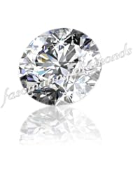 0.70 Ct Round Cut Loose Diamond Perfectly Brilliant GIA Certified H-Color
