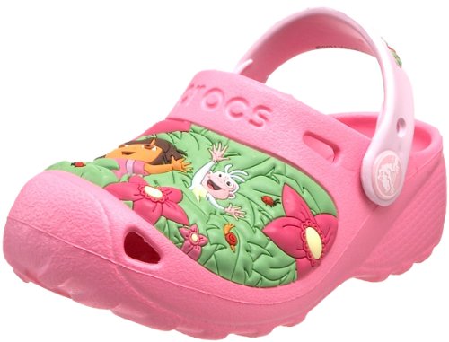 crocs Dora And Boots Jungle Clog (Toddler/Little Kid)