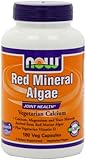 Now Foods Red Mineral Algae, aquamin, Veg-Capsules, 180-Count