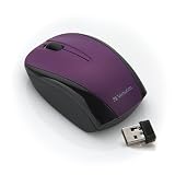 Verbatim 96899 Nano Wireless Notebook Optical Mouse - Purple