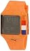 Puma Champion Netherlands Orange Rubber Strap With LCD Dial Watch